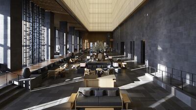 The garden lounge. Courtesy Aman Resorts