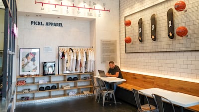 The interiors of the new Pickl branch