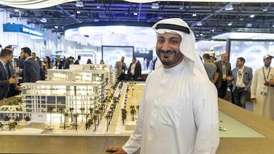 Maan Al Awlaqi, executive director of commercial at Aldar Properties expects demand for property to go up in Abu Dhabi. Antonie Robertson/The National