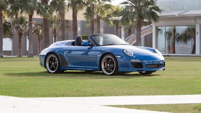The 2011 Porsche 911 Speedster.
