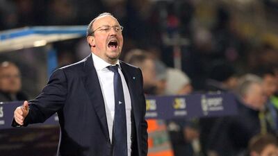 Rafael Benitez got his Real Madrid career off to a disappointing start with a draw at promoted Sporting Gijon. Maurizio Parenti / AFP