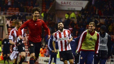 Ki Sung-Yueng's goal in the 118th minute gave Sunderland the win over Chelsea on Tuesday night. Nigel Roddis / Reuters