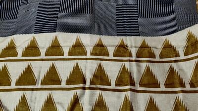 A Mysore silk sari from Doshi's wardrobe