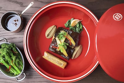 Lamb tagine at Galvin Dubai. Courtesy Galvin Dubai