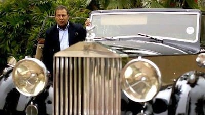 Aly Rifaah is a genuine classic car enthusiast, with a particular liking for Bentleys and Rolls-Royces, such as his 1947 Silver Wraith. Christopher Pike / The National