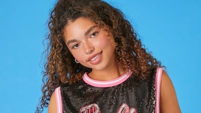 Barbie sequin sports jersey, Dh199, www.forever21.ae. Photo: Forever 21 / Mattel 2023