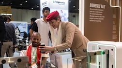 Technology is making air travel a smoother experience for the disabled, experts say. Antonie Robertson / The National