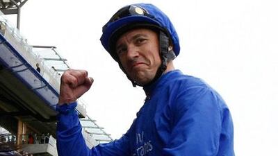 Frankie Dettori has proven strong aboard Godolphin chargers. He gets Rakasa at Newmarket today.