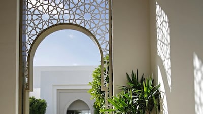 Arabesque details can be spotted throughout. Courtesy Hilton Tangier Al Houara