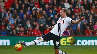 After a tough start to the season, Harry Kane scored a hat-trick at Bournemouth. Jordan Mansfield / Getty Images