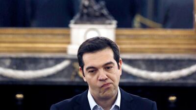 Greece’s prime minister Alexis Tsipras announced the closure of banks and the stock market on June 27. Thanassis Stavrakis / AP Photo