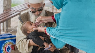 The UAE has provided more than 116 million polio vaccines to Pakistani children under 5 between 2014 and last year. WAM