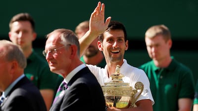 Serbia's Novak Djokovic is fourth in the all-time list of grand slam singles title winners in the men's game. Andrew Couldridge / Reuters