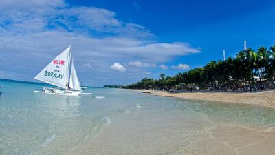 A view of the beach'. EPA