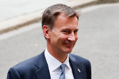 Jeremy Hunt, a moderate Conservative, is the new British chancellor after Kwasi Kwarteng was sacked following his mini-budget that caused market chaos. AFP