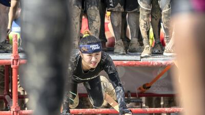 The Tough Mudder event held at Dubai Festival City.