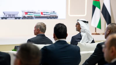 The project is being developed by the Jordan-UAE Railway Company through a joint UAE-Jordanian investment of approximately $2.5 billion