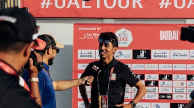UAE Team Emirates-XRG sporting director Yousif Mirza was the first Emirati to race for a UCI WorldTeam. Photo: UAE Team Emirates-XRG