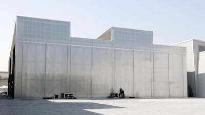 DUBAI , UNITED ARAB EMIRATES , OCT 30 – 2017 :- View of the Concrete in Alserkal Avenure in Al Quoz Industrial Area in Dubai. (Pawan Singh / The National) Story by Nick Leech