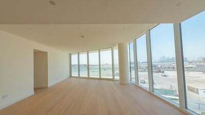 The towers of Reem Island can be seen in the distance. Courtesy Henry Wiltshire