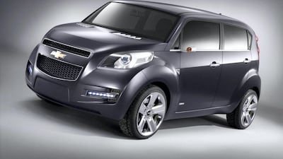 The 2007 Groove concept vehicle was a little more blocky than the 2021 version.