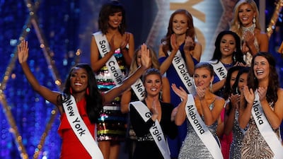 Miss New York Nia Imani Franklin was crowned Miss America 2019 in the pageant in Atlantic City, New Jersey on September 9. Carlo Allegri / Reuters