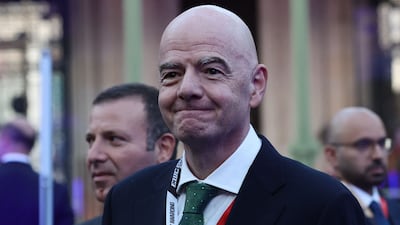 President of Fifa Gianni Infantino attends the closing ceremony of the Esports World Cup at the Grand Palais in Paris, France, on August 23, 2026. AFP