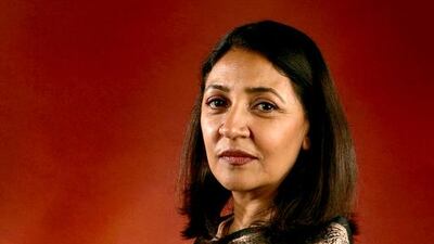 The actress and author Deepti Naval says much of her written material comes from personal experiences and that she is not embarrassed to write about dark or intense topics. Mark Mainz / Getty Images for AFI