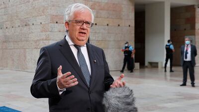 Portugal's Interior Minister Eduardo Cabrita announced his resignation after a series of gaffes and missteps. AP