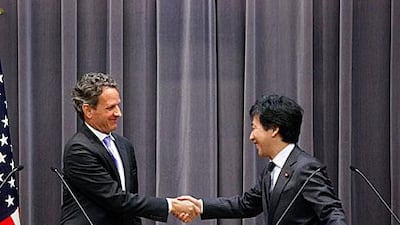 Japan gets 10% of its oil from Iran but Jun Azumi, the finance minister, says his country will halt those imports. He met Timothy Geithner, the US treasury secretary yesterday.