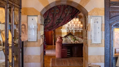 The dining room