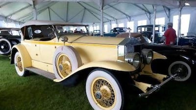 Above, a 1928 Rolls-Royce Phantom 1 Ascot Tourer driven by Robert Redford in the 1974 movie The Great Gatsby.