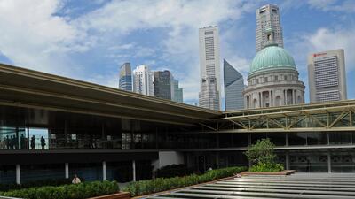 Singapore’s National Gallery. Then Chih Wey / Xinhua Press / Corbis