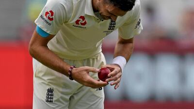 TV pundits Shane Warne and Michael Slater both claimed England's James Anderson tampered with the ball during the fourth day of the fourth Ashes Test. Joe Castro / EPA