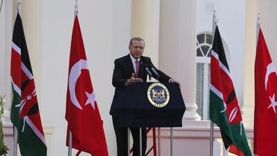 Turkey’s trade with Sub-Saharan Africa has grown “eight-fold to reach $6 billion” since 2000 according to Turkish president Recep Tayyip Erdogan. Dai Kurokawa / EPA