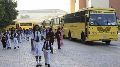 In many parts of the world, the failure of a student to arrive at school will automatically lead to the parents being contacted to find out why. Sarah Dea / The National