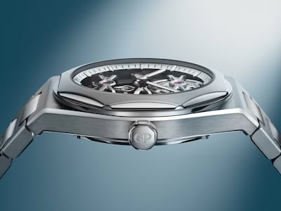 The Girard-Perregaux Laureato Three Gold Bridges is limited to 50 pieces. Photo: Girard-Perregaux