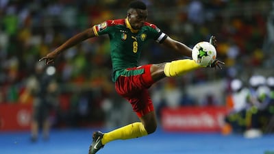 Cameroon’s Benjamin Moukandjo in action. Amr Abdallah Dalsh / Reuters