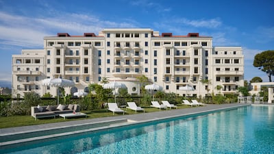 Le Provencal, a former landmark hotel, has been transformed into a new £300 million-plus luxury residence. Photo: Caudwell