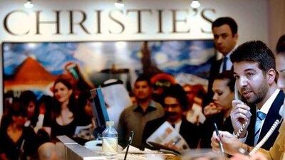 Michael Jeha, the managing director for Christie's in Dubai, says artworks are being bought as investments.