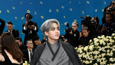 S. Coups attends The Metropolitan Museum of Art's Costume Institute benefit gala celebrating the opening of the "Superfine: Tailoring Black Style" exhibition on Monday, May 5, 2025, in New York. (Photo by Evan Agostini / Invision / AP)