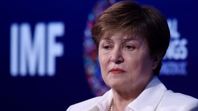 International Monetary Fund Managing Director Kristalina Georgieva has come under pressure after a law firm's investigators alleged she manipulated data in an index that ranks countries, while she was chief exectutive of the World Bank. AFP
