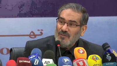 Secretary of Iran’s Supreme National Security Council Ali Shamkhani. Twitter@AlHadath