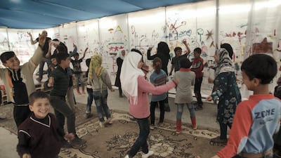 The director has introduced an element of interactivity, as children turn to the audience mid-scene to discuss the ethical questions proposed in the dialogue. Bader Taleb