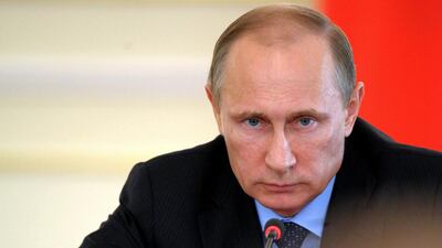 Russian president Vladimir Putin is on the back foot over MH17. Photo: AFP / Alexey Druzhinin