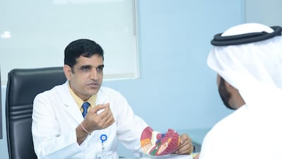 Dr Yogash Shastri, Gastrologist at NMC Specialty Hospital in Abu Dhabi speaks about the importance of the quality of food as it can prevent chronic diseases such as cancer. Courtesy NMC Specialty Hospital