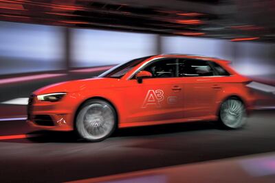 Audi A3 Sportback e-tron. Fabrice Cofferimni / AFP