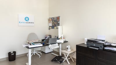 Ms Rees runs her business from her apartment