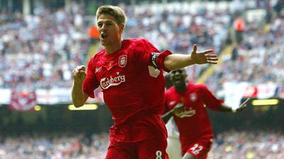 2005/06 - Steven Gerrard (Liverpool): 53 appearances, 23 goals. PA