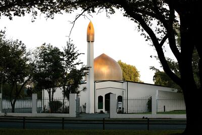 A view of the Al Noor Mosque on Deans Avenue in Christchurch. Reuters